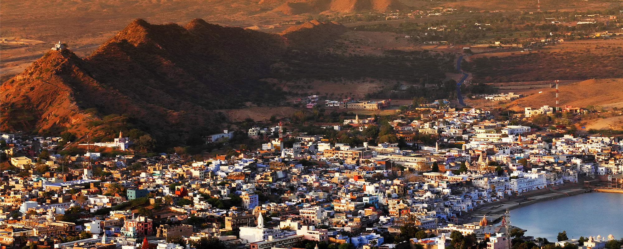 Bagar heritage - Sand dunes and stepwell view